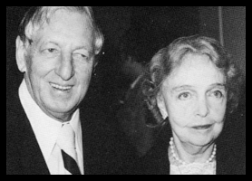 Ray Bolger and Lillian Gish